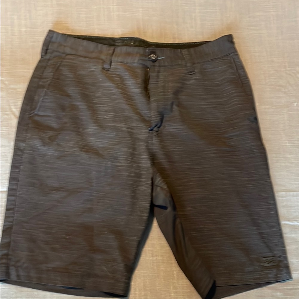 Billabong Black Shorts Flat Front Design